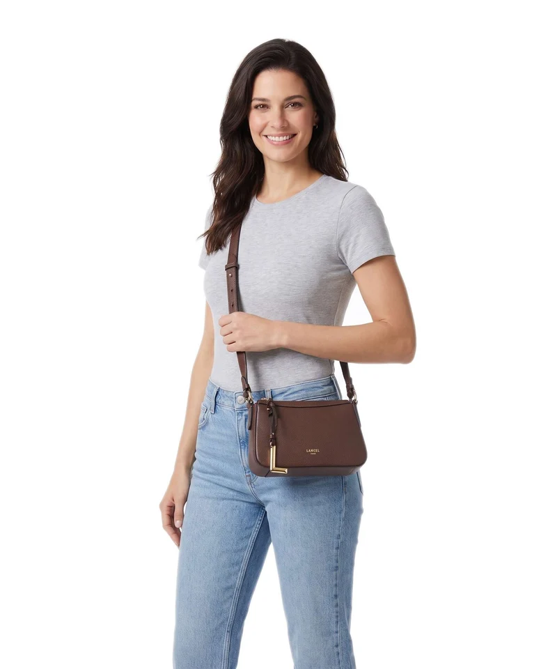 Lancel Faubourg Mini Sac bandoulière coconut