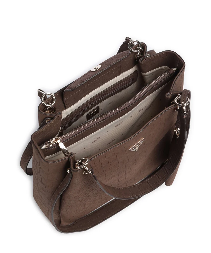 Guess Lorella Girlfriend Sac à main espresso