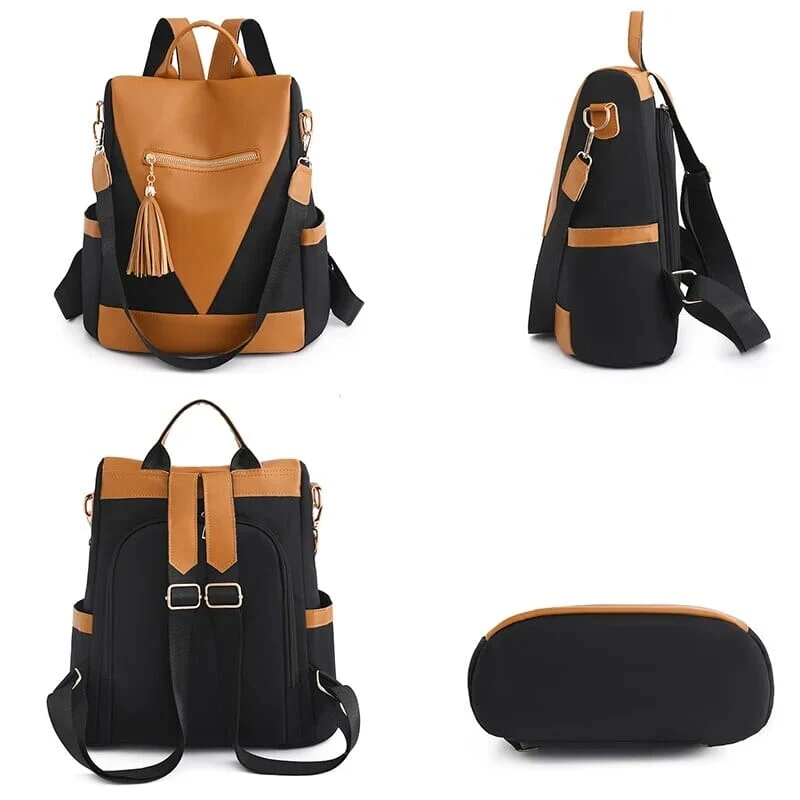 Sac à Dos Antivol Femme | Fermeture Dorsale Sécurisée