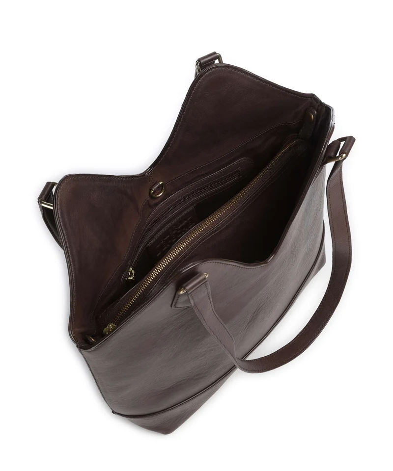 Depeche Golden Chic Sac fourre-tout coffee