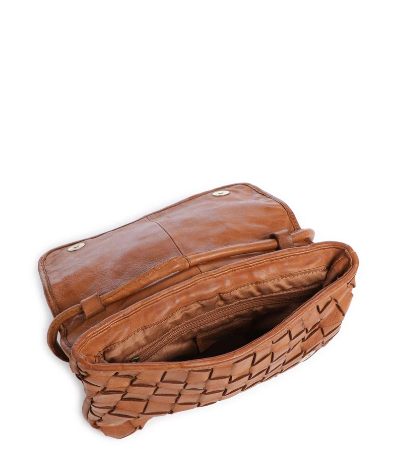 Depeche Warsaw Sac bandoulière vintage cognac