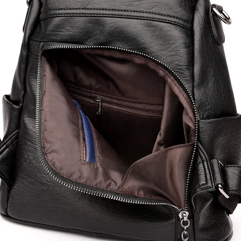Sac à Dos Anti-Pickpocket Femme | Ouverture Sécurisée au Dos