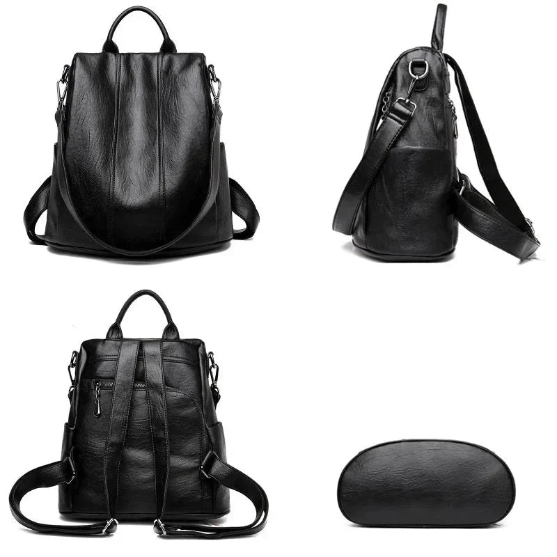Sac à Dos Anti-Pickpocket Femme | Ouverture Sécurisée au Dos