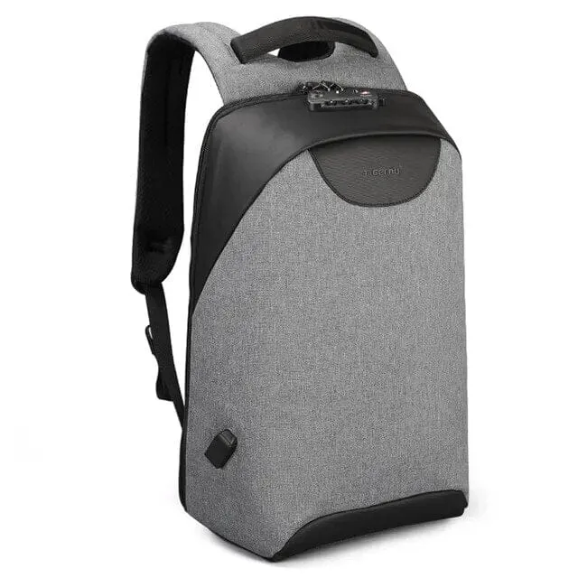 Sac à Dos Anti-Pickpocket Connecté | Serrure Tsa Intégrée