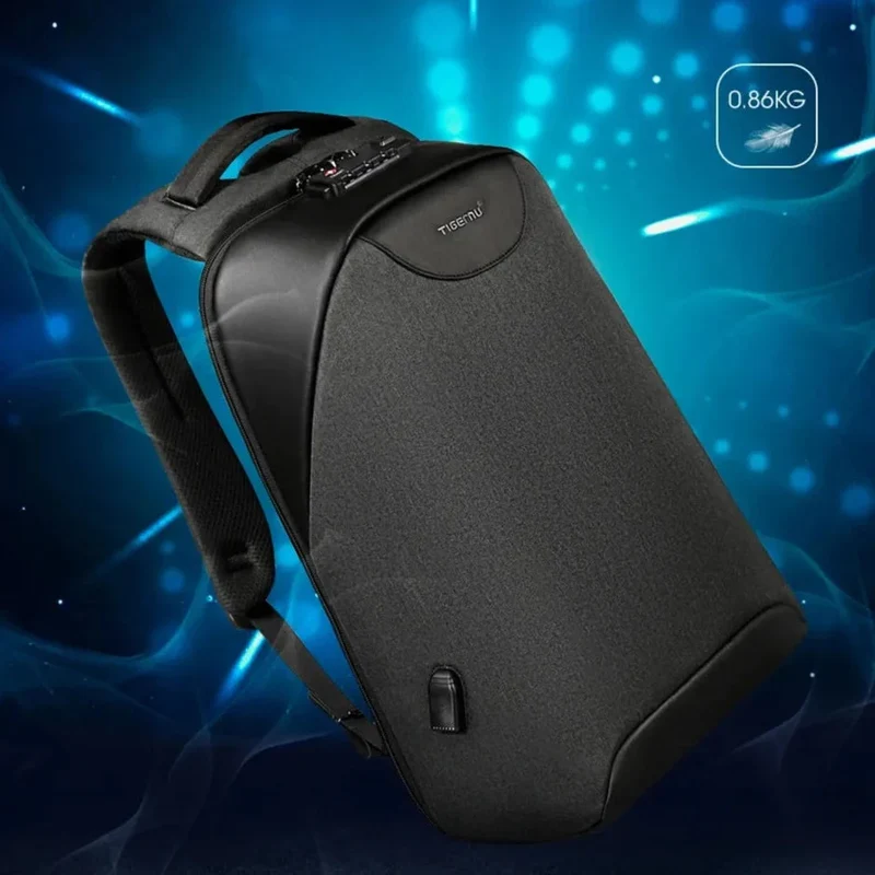 Sac à Dos Anti-Pickpocket Connecté | Serrure Tsa Intégrée