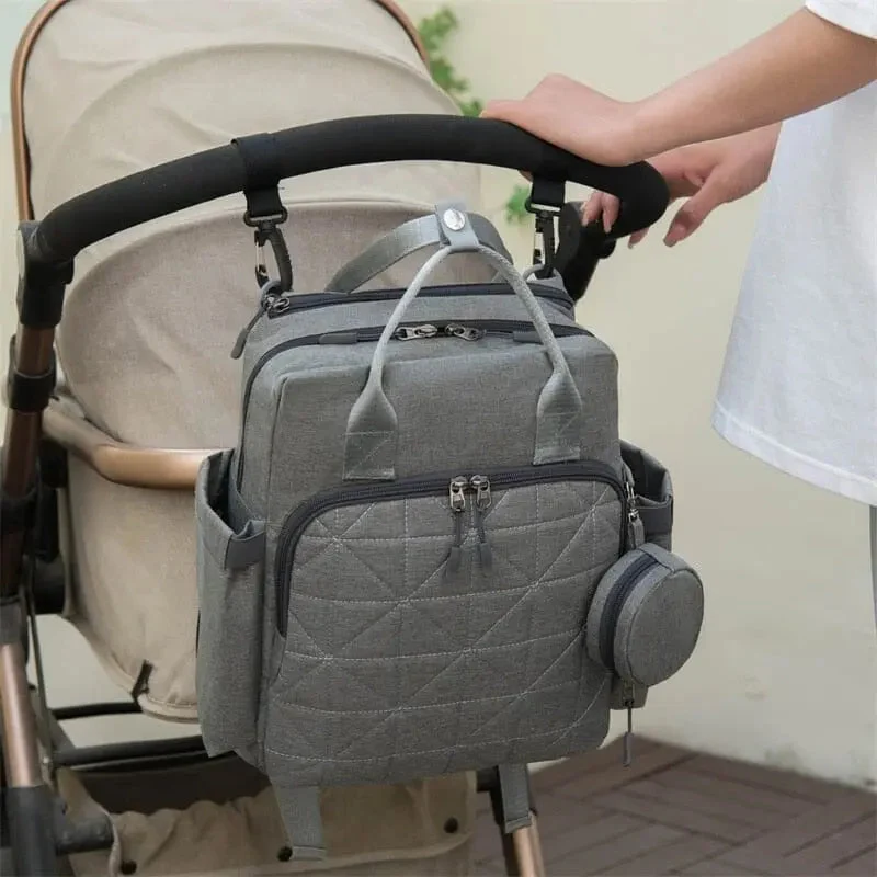 Sac à Dos à Langer Bébé | Tissu Oxford Voyage Pratique