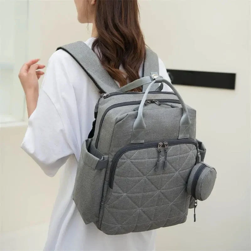 Sac à Dos à Langer Bébé | Tissu Oxford Voyage Pratique