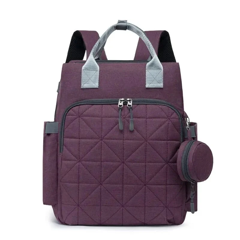 Sac à Dos à Langer Bébé | Tissu Oxford Voyage Pratique