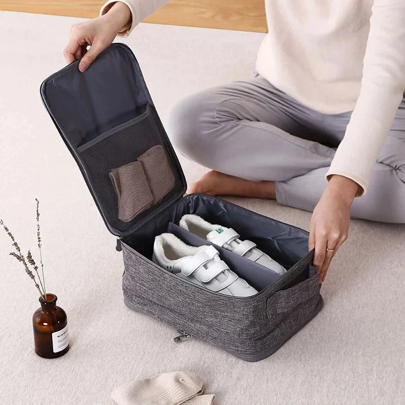 Sac à Chaussures de Voyage | Organisateur Compact Valise