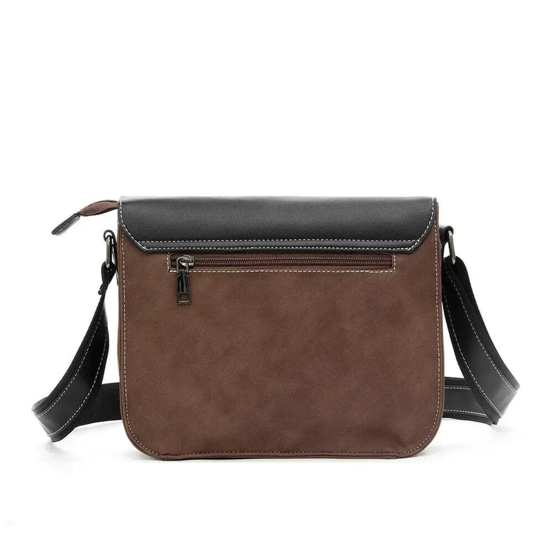 Sac à Bandoulière Vintage Homme | Pu Pratique et Organisé