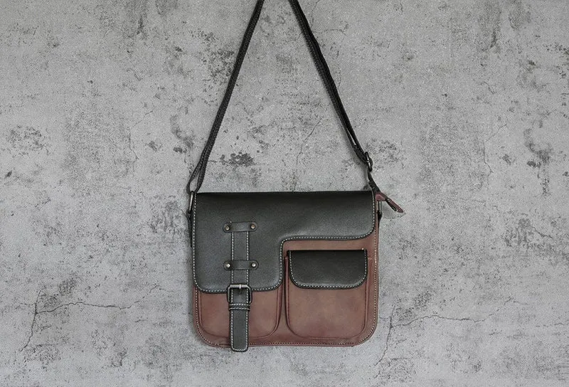 Sac à Bandoulière Vintage Homme | Pu Pratique et Organisé