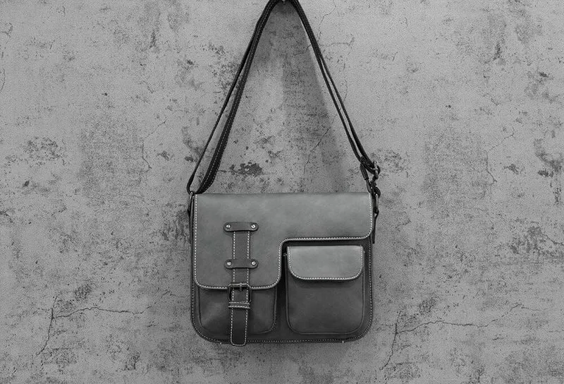 Sac à Bandoulière Vintage Homme | Pu Pratique et Organisé