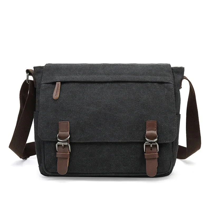 Sac à Bandoulière Homme | Toile Robuste et Spacieuse