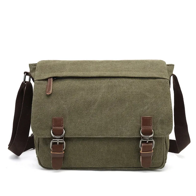 Sac à Bandoulière Homme | Toile Robuste et Spacieuse