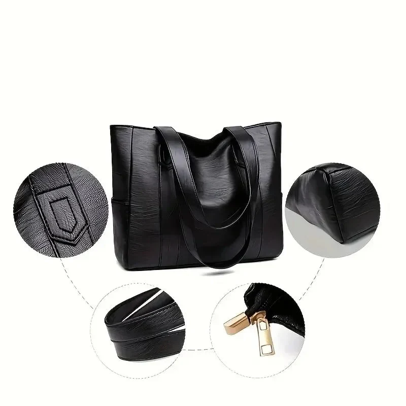 Sac à Bandoulière Cuir Vintage | Compartiment Spacieux Organisé