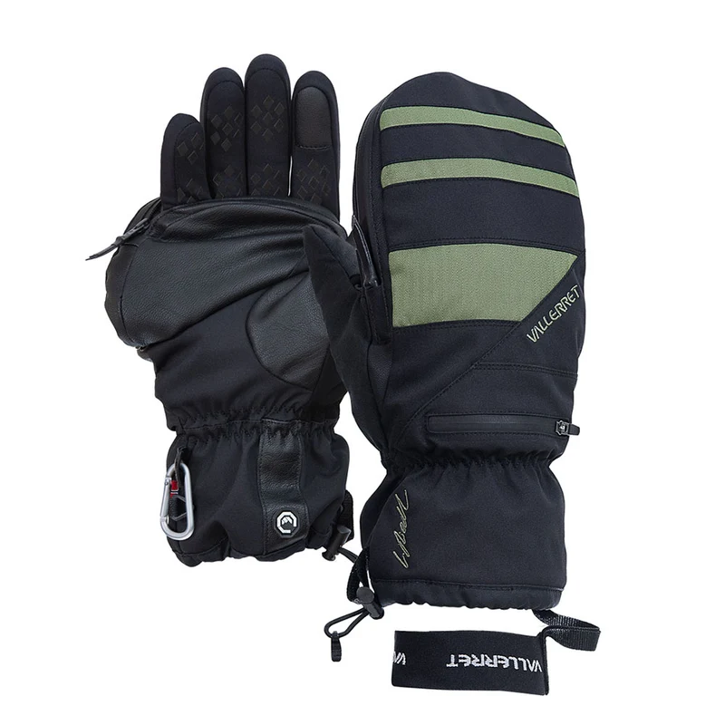 Gants / Mitaines Skadi LRS Zipper (Vert, Petit)