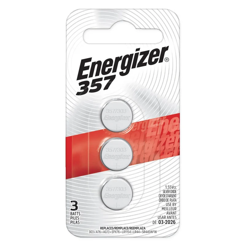 Pile 357 1.5v (Paquet de 3)