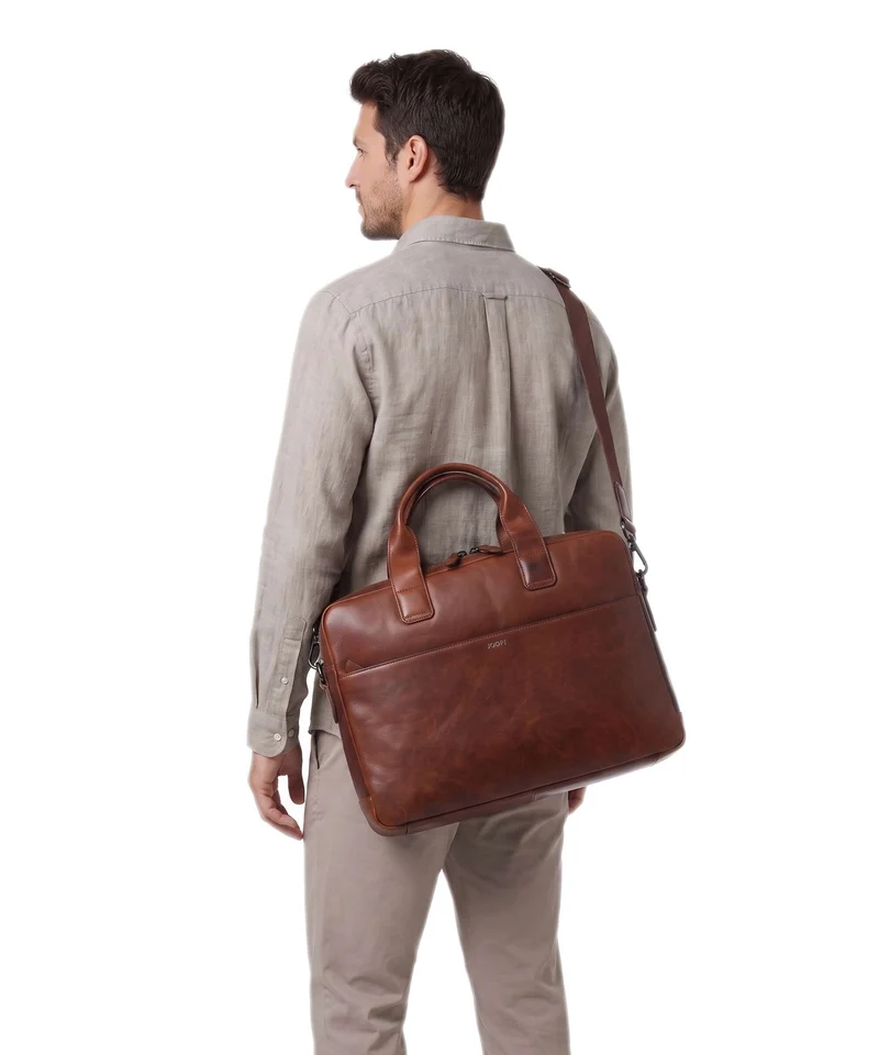 JOOP! Cerratano Pandion Porte-document cognac