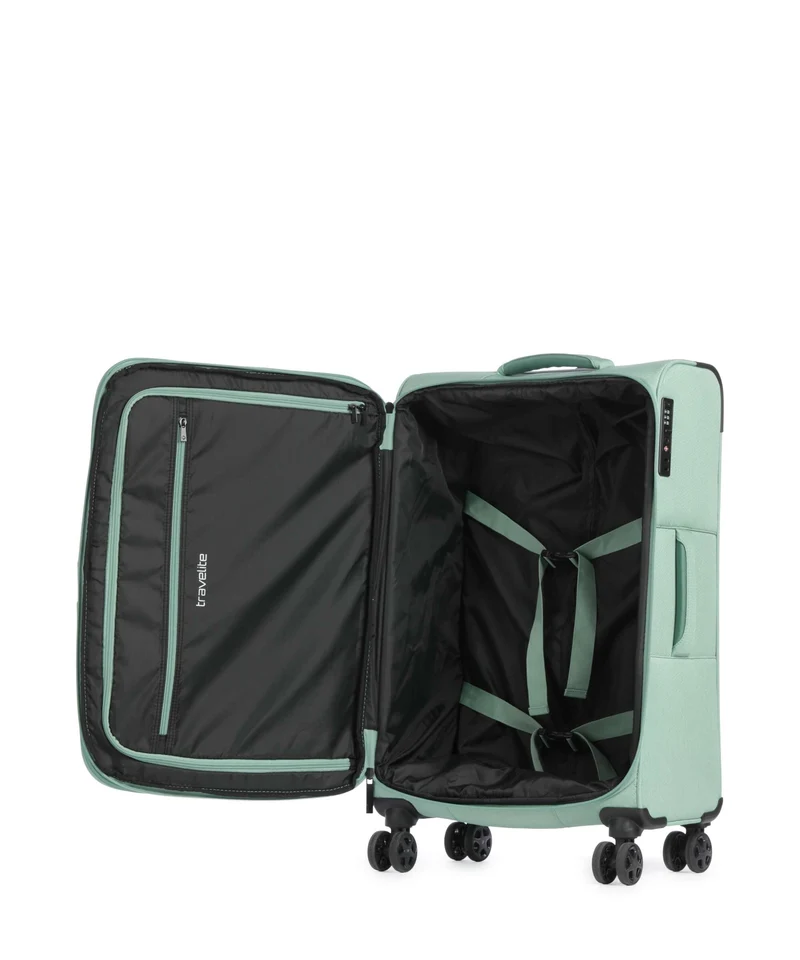 Travelite Kick Off Valise 4 roues sage green