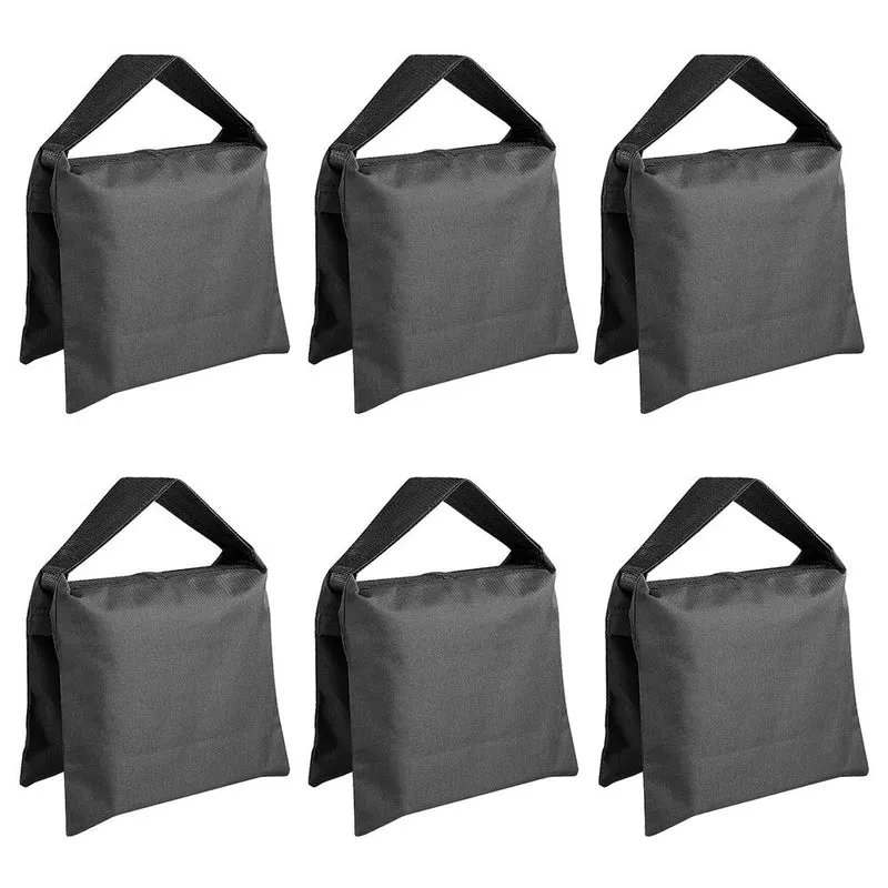 Ensemble de 6 Sacs de sable (20 Livres, Vide)