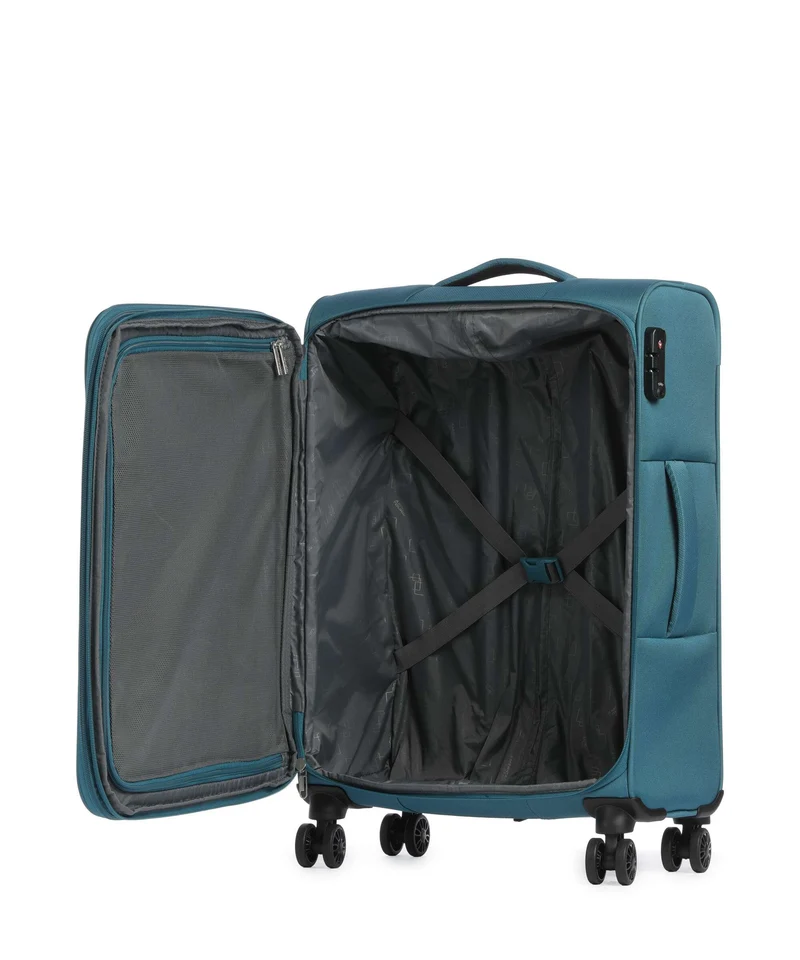 American Tourister Nitestream Set de valise (4 roues) teal/lime