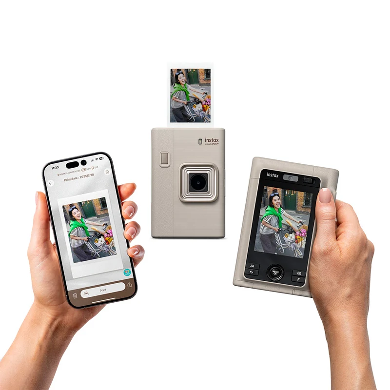 Instax Mini LiPlay+ (Beige Sable)