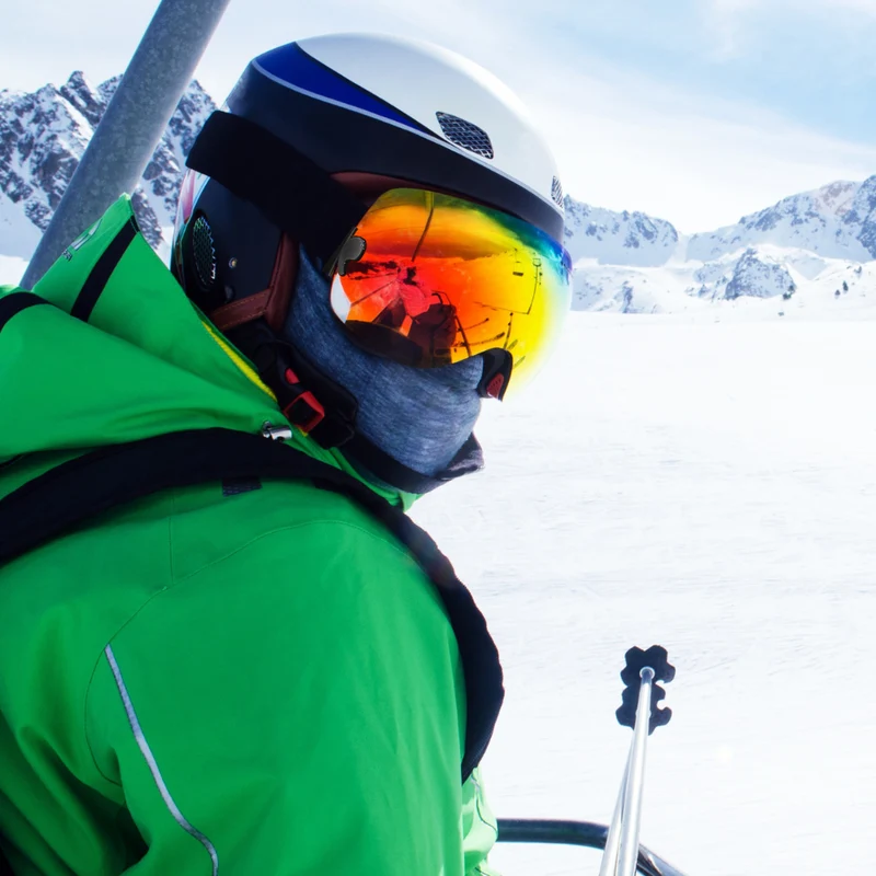 Masque de Ski Anti-Buée | Écran Panoramique Uv400