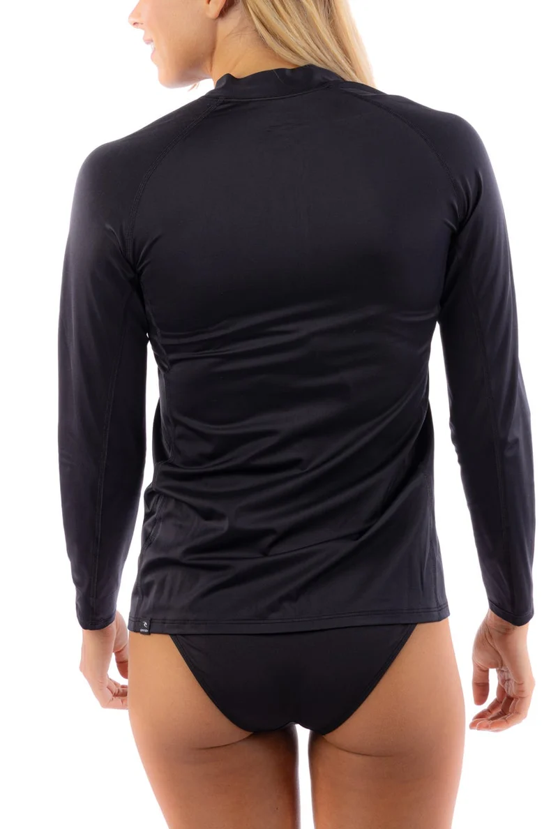 AZ Long Sleeve Surf Zip Rashie