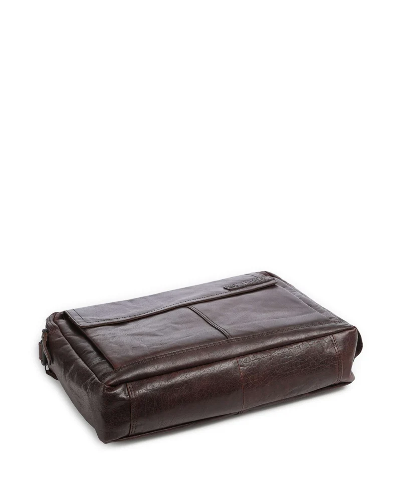 Spikes & Sparrow Bronco Henry Porte-document dark brown