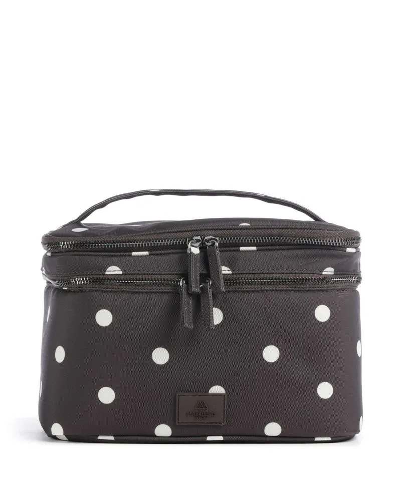 Markberg TreasureMBG Trousse de toilette polka dot/brown
