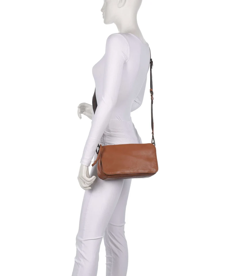 Liebeskind Clarice Sheep Natural Sac bandoulière cognac