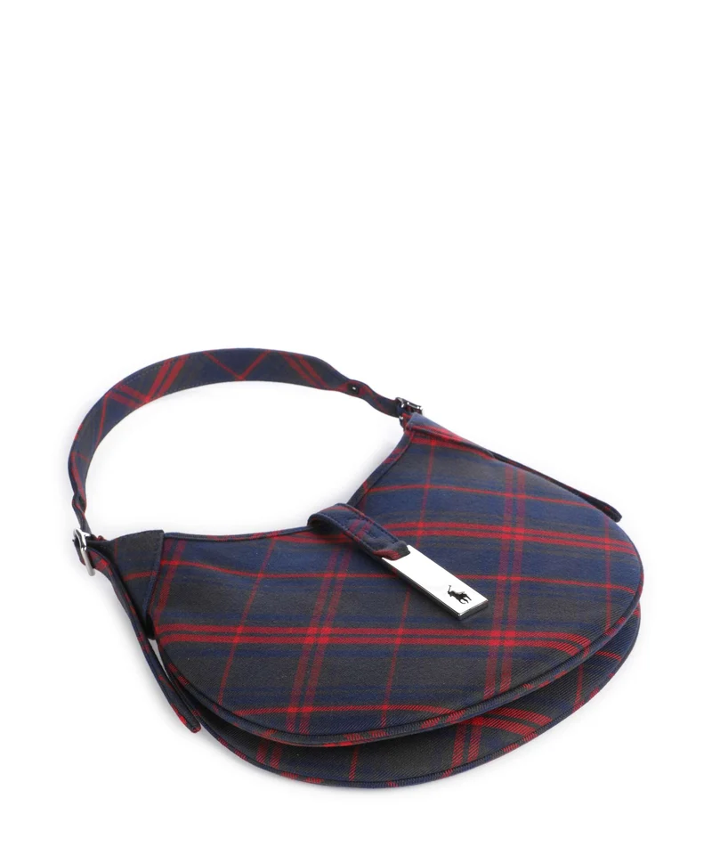 Polo Ralph Lauren ID Collection Small Sac porté épaule multi plaid