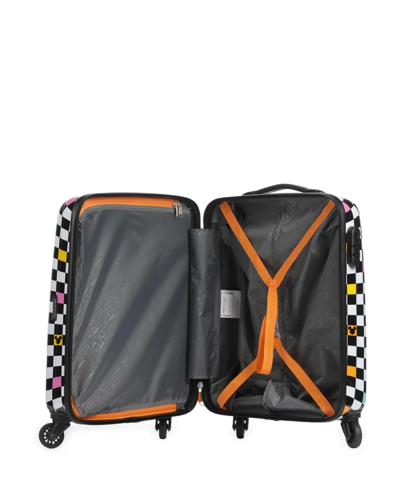 American Tourister Hypertwist Valise 4 roues mickey check