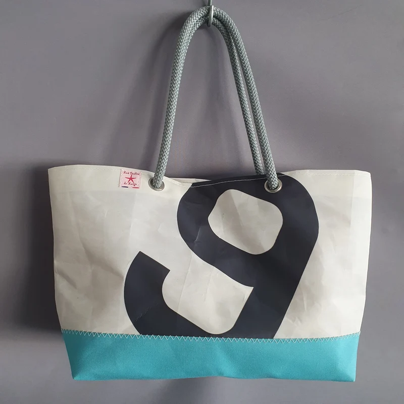 Cabas moyen Turquoise